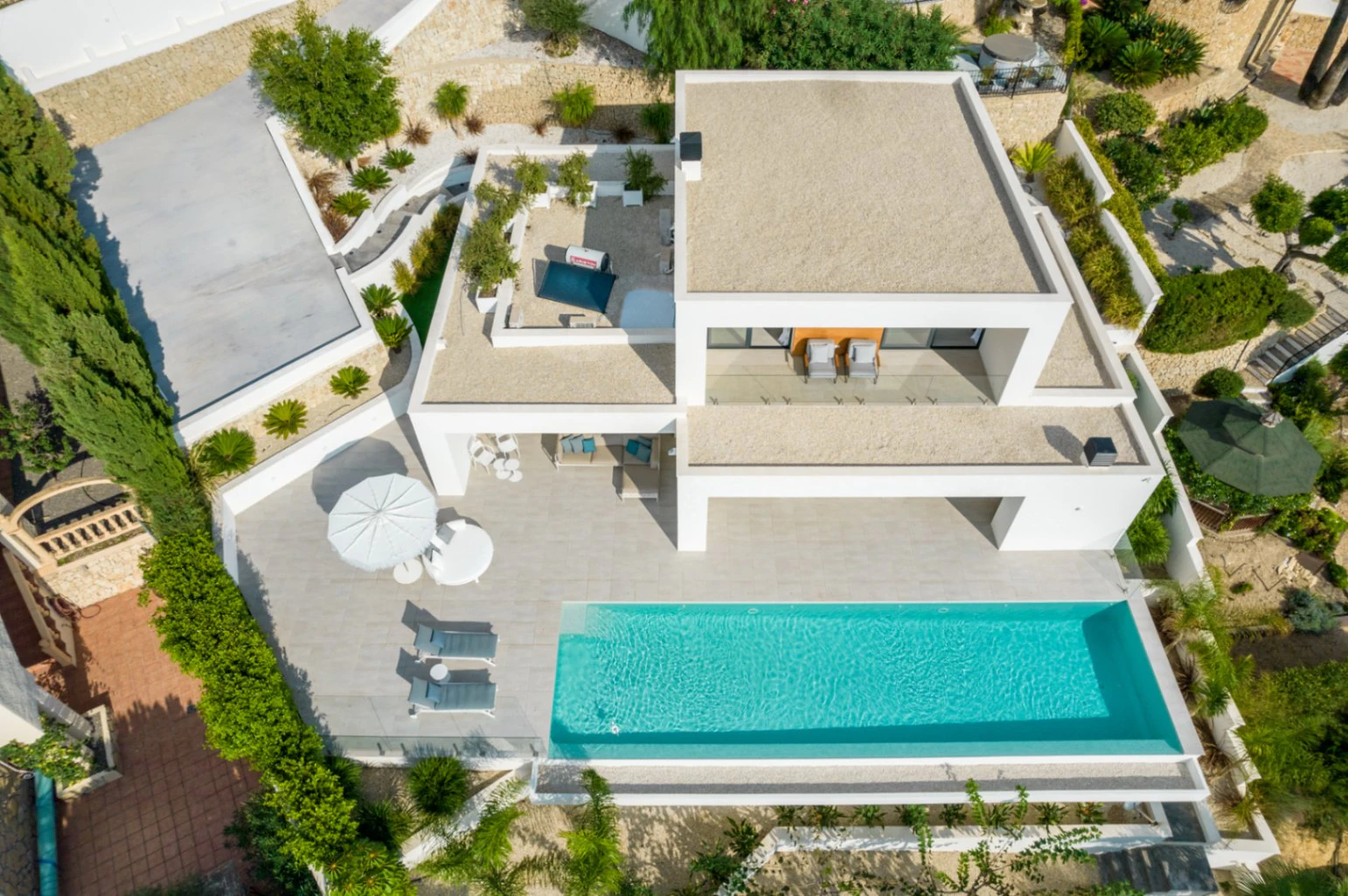 Preciosa Villa Moderna con vistas al mar en Moraira El Portet Costa Blanca - Imagen 3