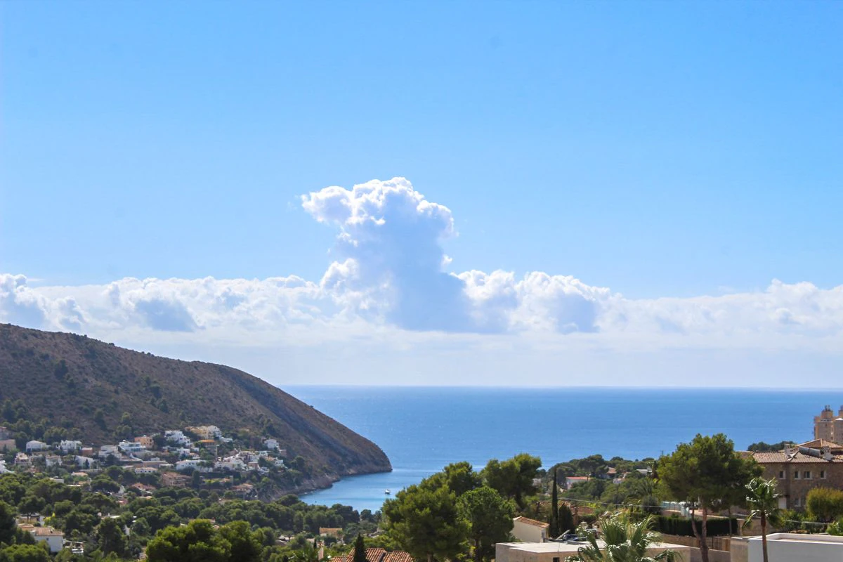 Preciosa Villa Moderna con vistas al mar en Moraira El Portet Costa Blanca - Imagen 24