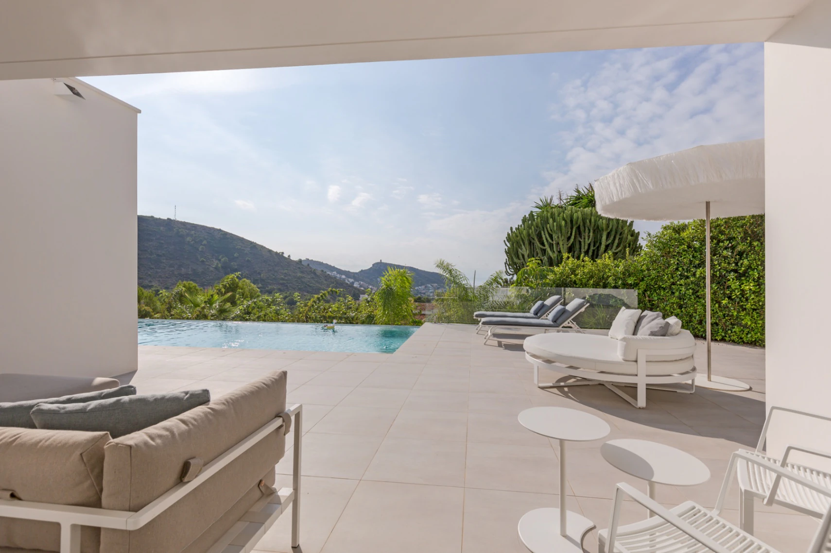 Preciosa Villa Moderna con vistas al mar en Moraira El Portet Costa Blanca - Imagen 20