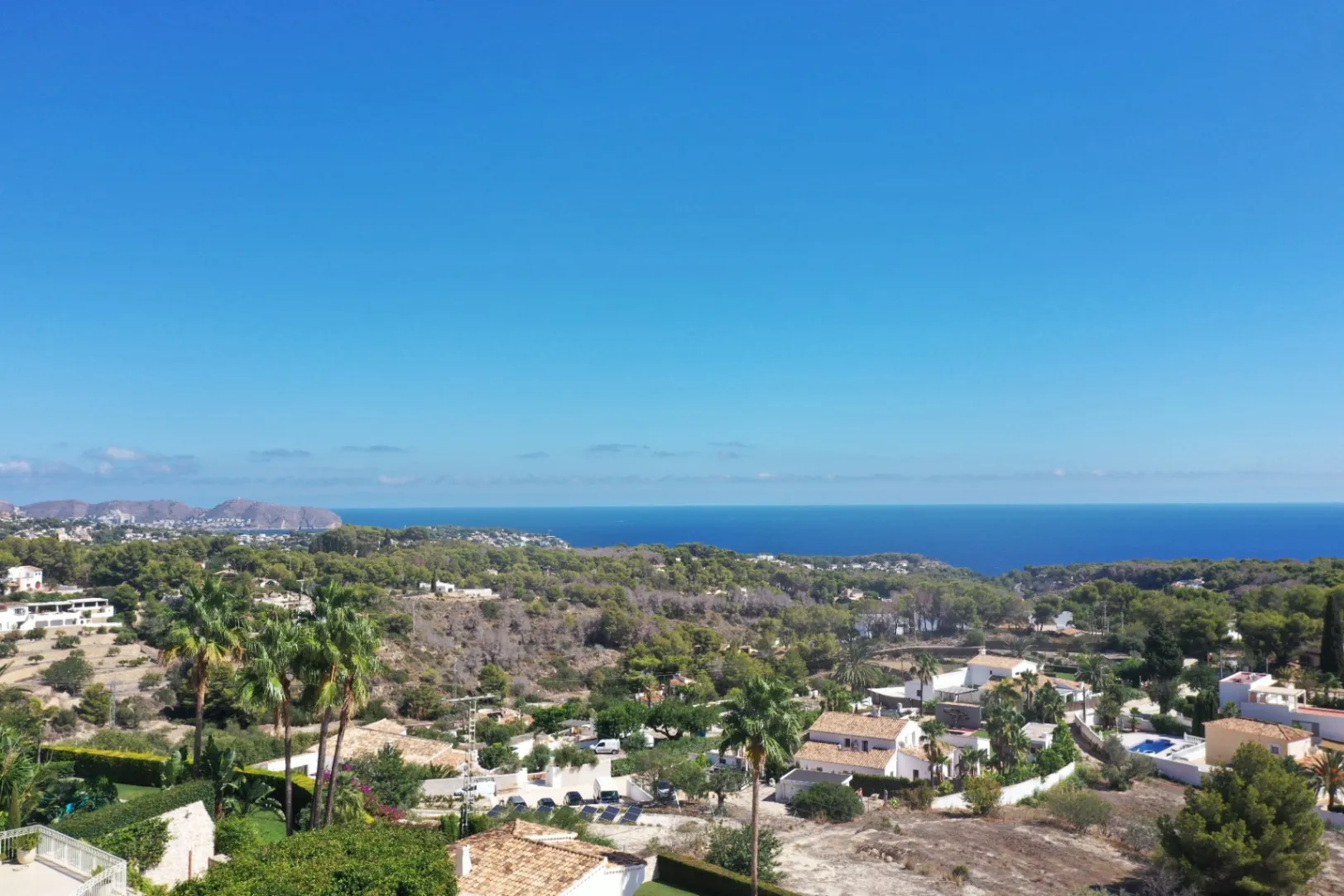 Proyecto: Villa ibicenca con vistas al mar en venta en Benissa