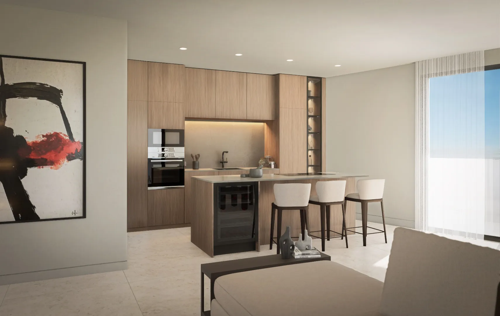 Varios áticos de nueva construcción en venta en el centro de Calpe