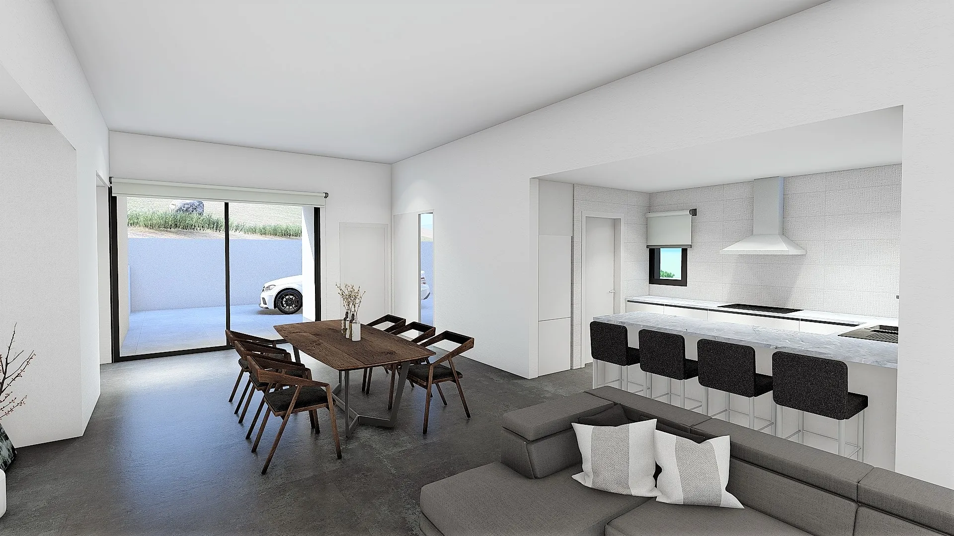 Proyecto nueva villa moderna en Benitachell