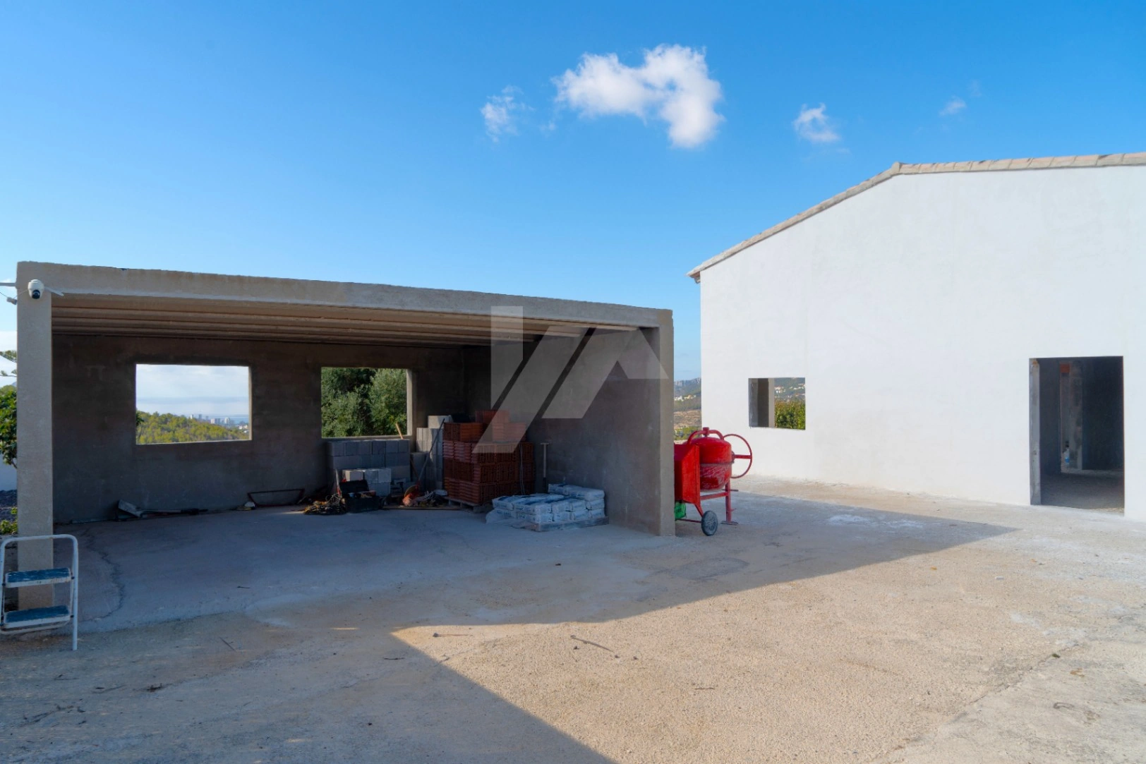 Finca en venta con vistas al mar en Benissa. Costa Blanca.