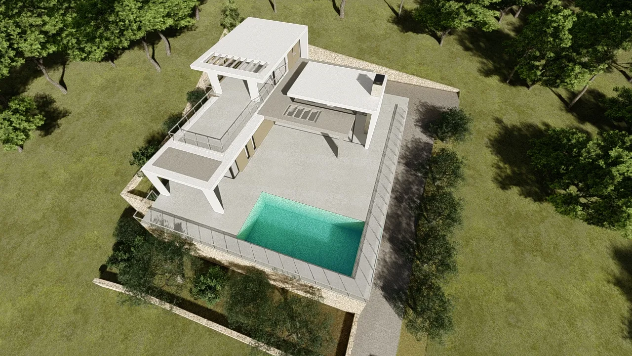 Proyecto nueva villa moderna en Benitachell