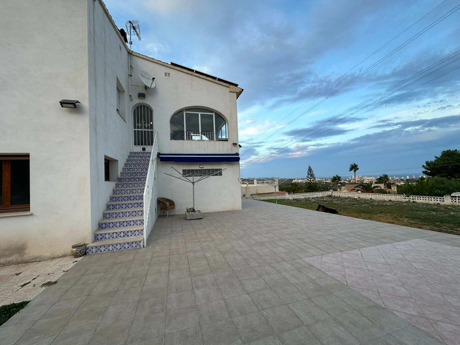 Villa  con vistas al mar en venta en Partida Estación, Calpe