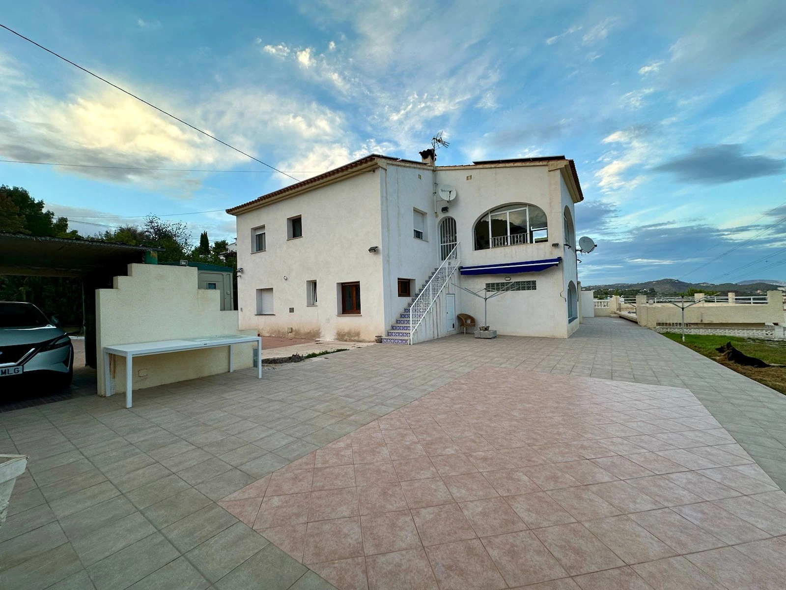 Villa  con vistas al mar en venta en Partida Estación, Calpe