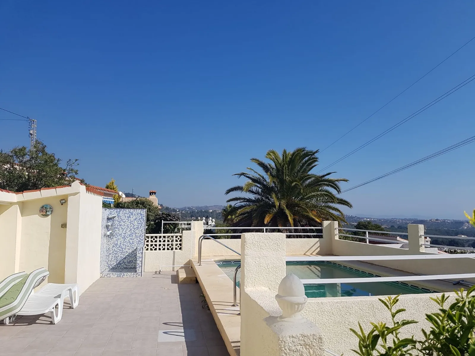 Villa  con vistas al mar en venta en Partida Estación, Calpe