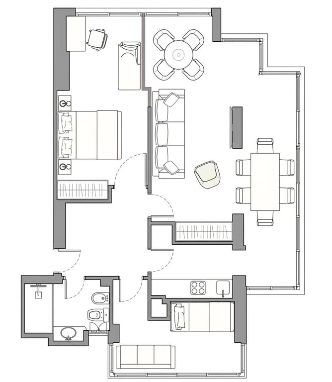 Apartamento en venta en Benidorm