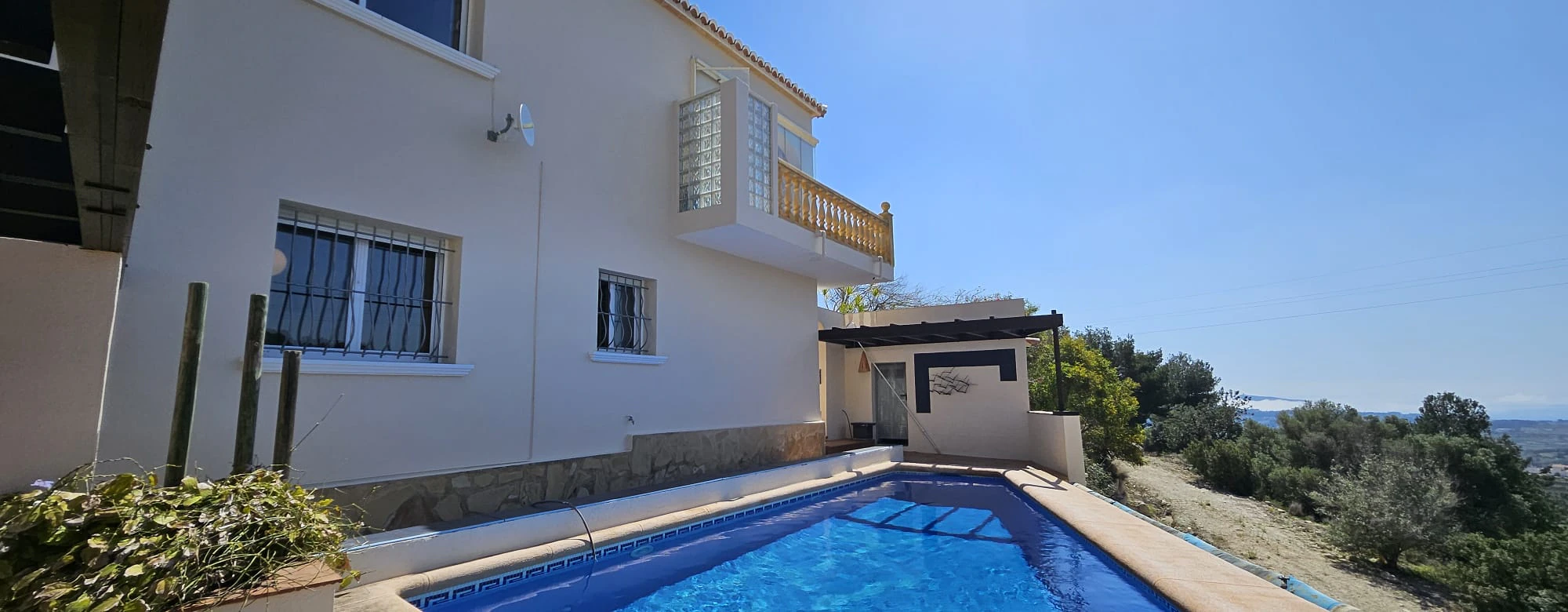 Chalet en venta en Moraira con vistas al mar