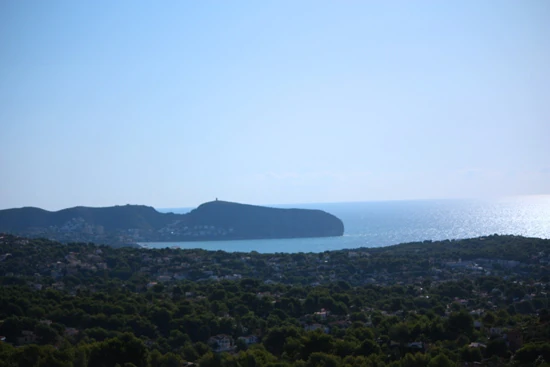 Villa moderna de lujo de obra nueva con vistas panorámicas al mar en venta en Benissa costa La Fustera