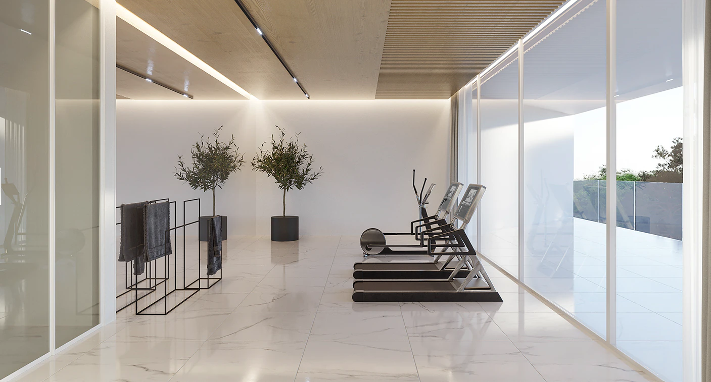 Exklusive neu gebaute moderne Villa mit Meerblick zum Verkauf in Moraira