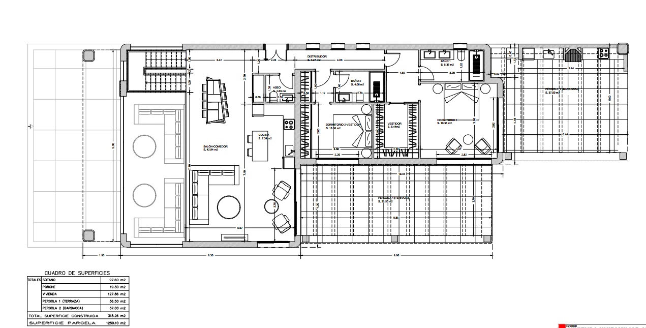 Nueva villa en venta en Pedreguer