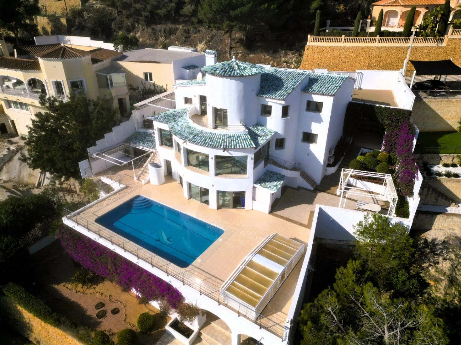 Villa de lujo a la venta en Calpe con vistas impresionantes al Peñón de Ifach