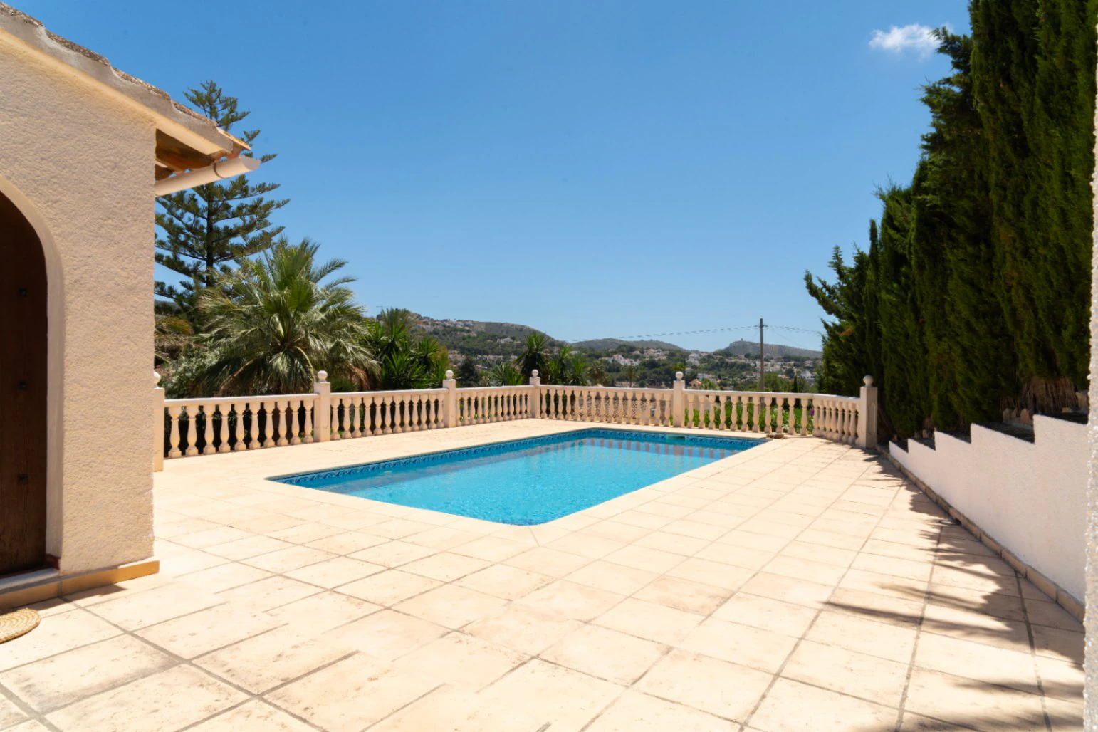 Chalet en venta en Moraira, La Sabatera - 2 dormitorios y piscina
