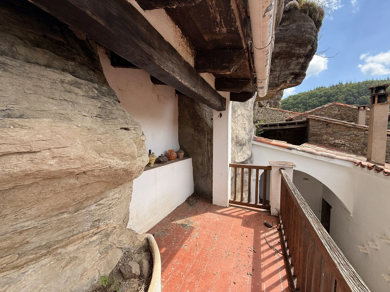 Casa de piedra de 3 habitaciones en Rupit i Pruit