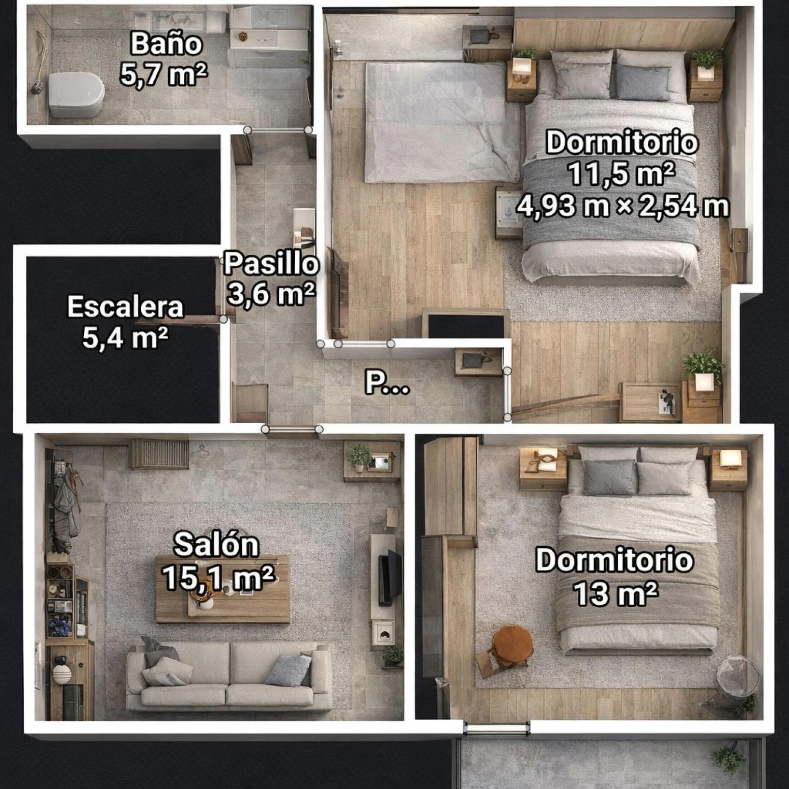 Vive arriba, opera abajo: casa + taller con ascensor y terra