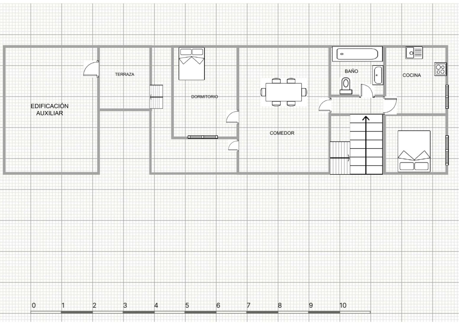 Casa de pueblo en L´Armentera de mas de 192 m2 construidos