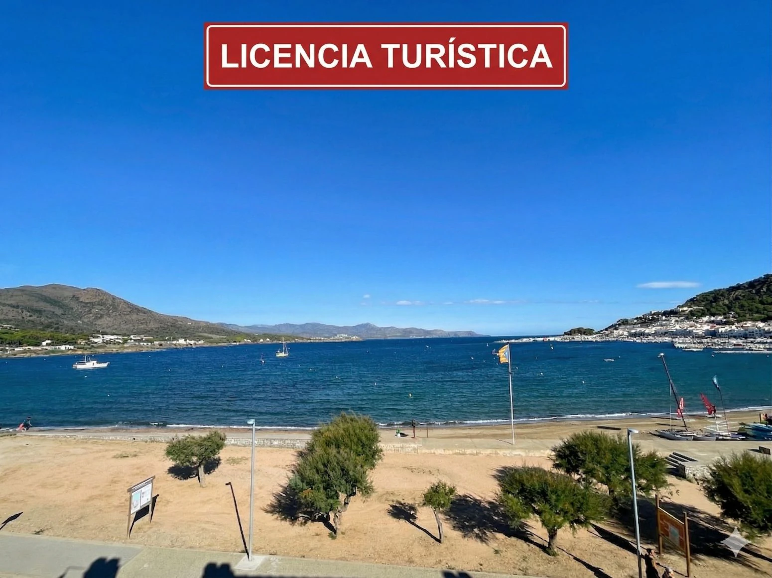 Port de la Selva, licencia turística, Ático con vistas panor
