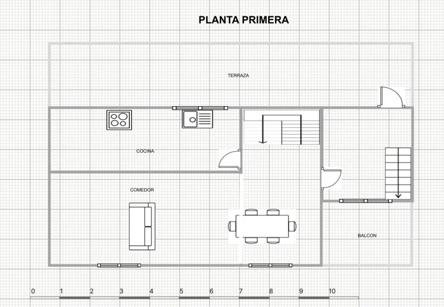 Casa de piedra de 3 habitaciones en Rupit i Pruit