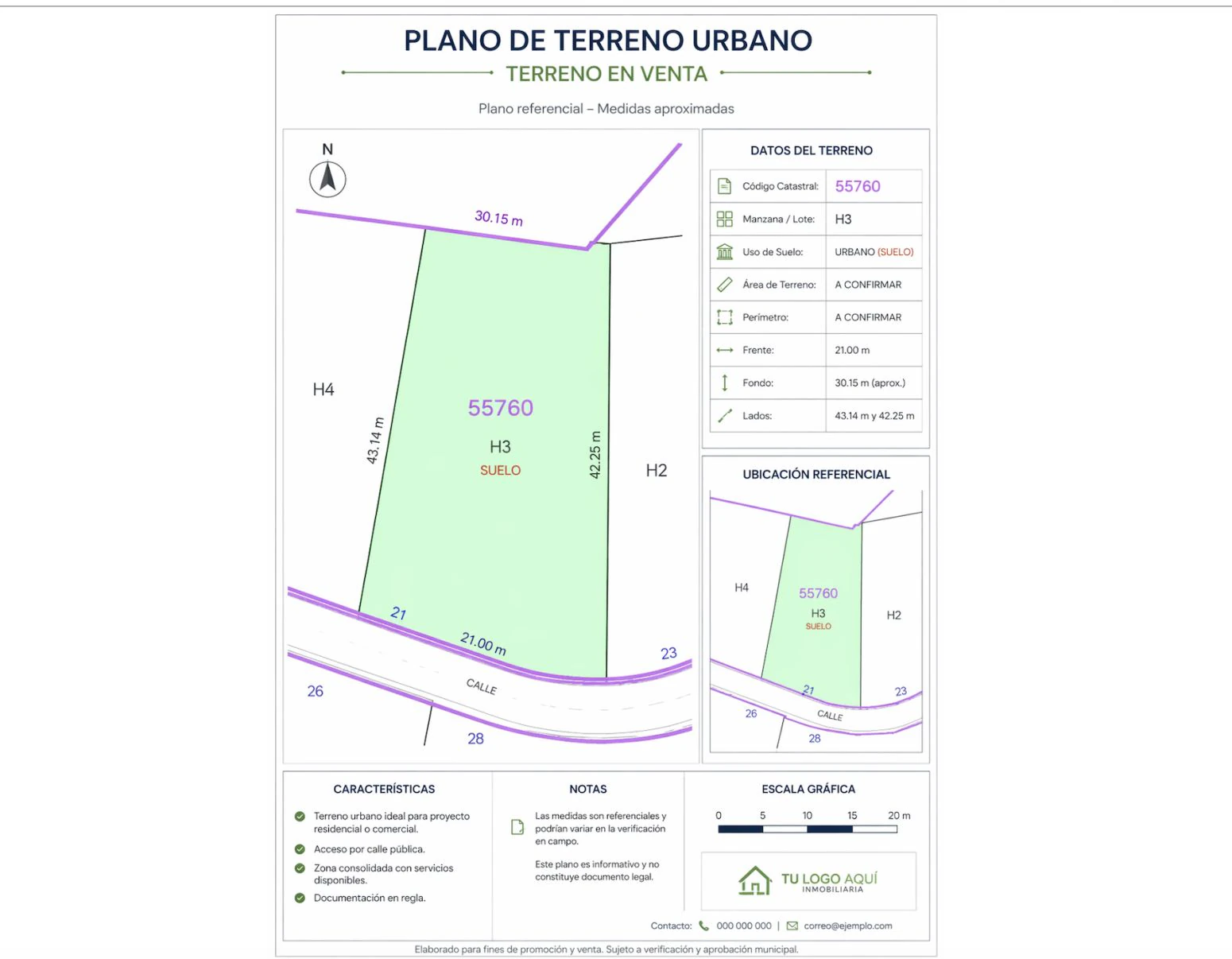 Terreno de 660m2 con vistas a la bahía de Roses