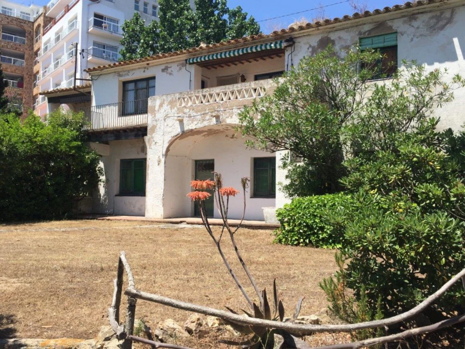 Terreno en primera linea de playa en Platja d'aro