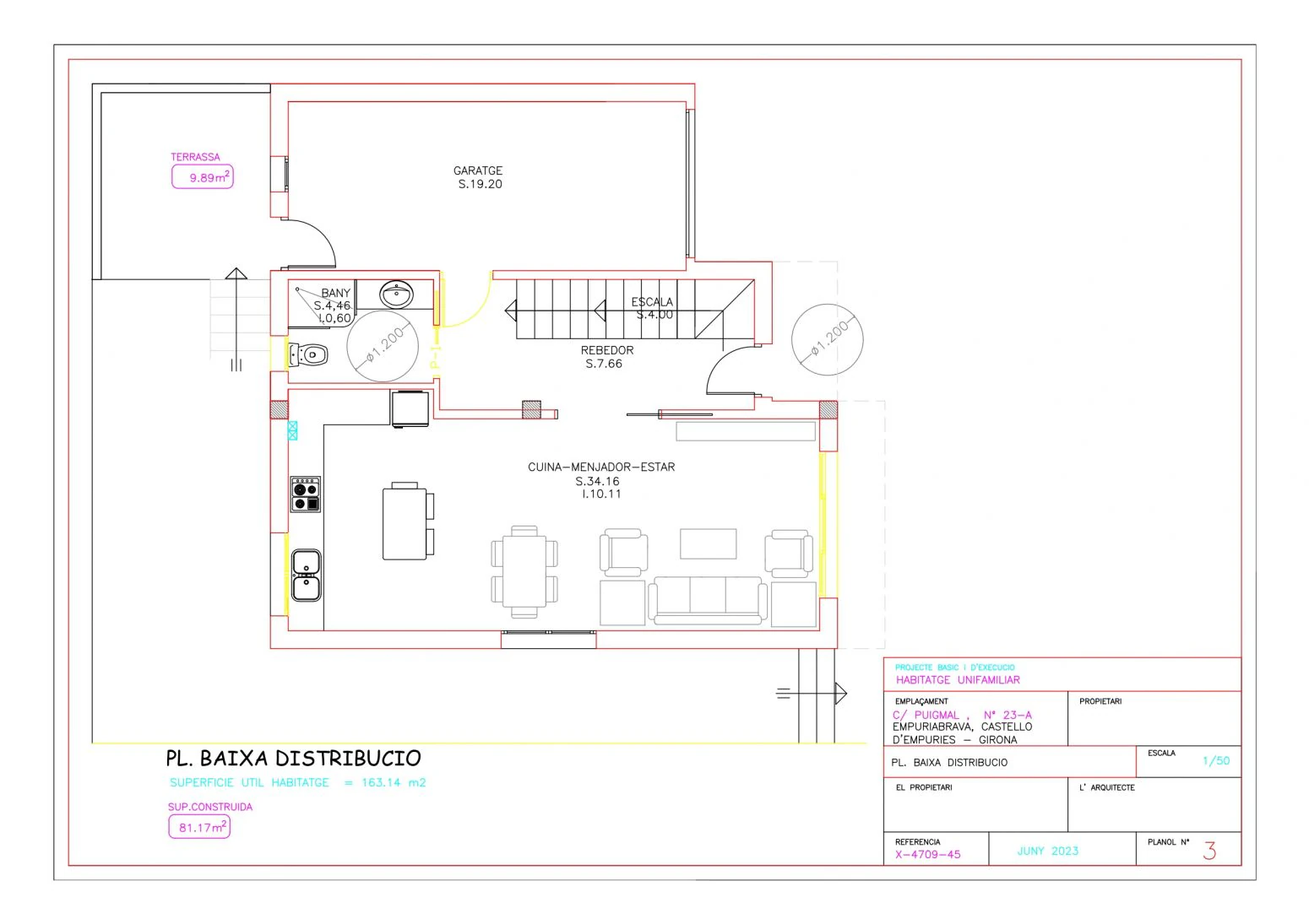 Casa con piscina en Empuriabrava de 175 m2