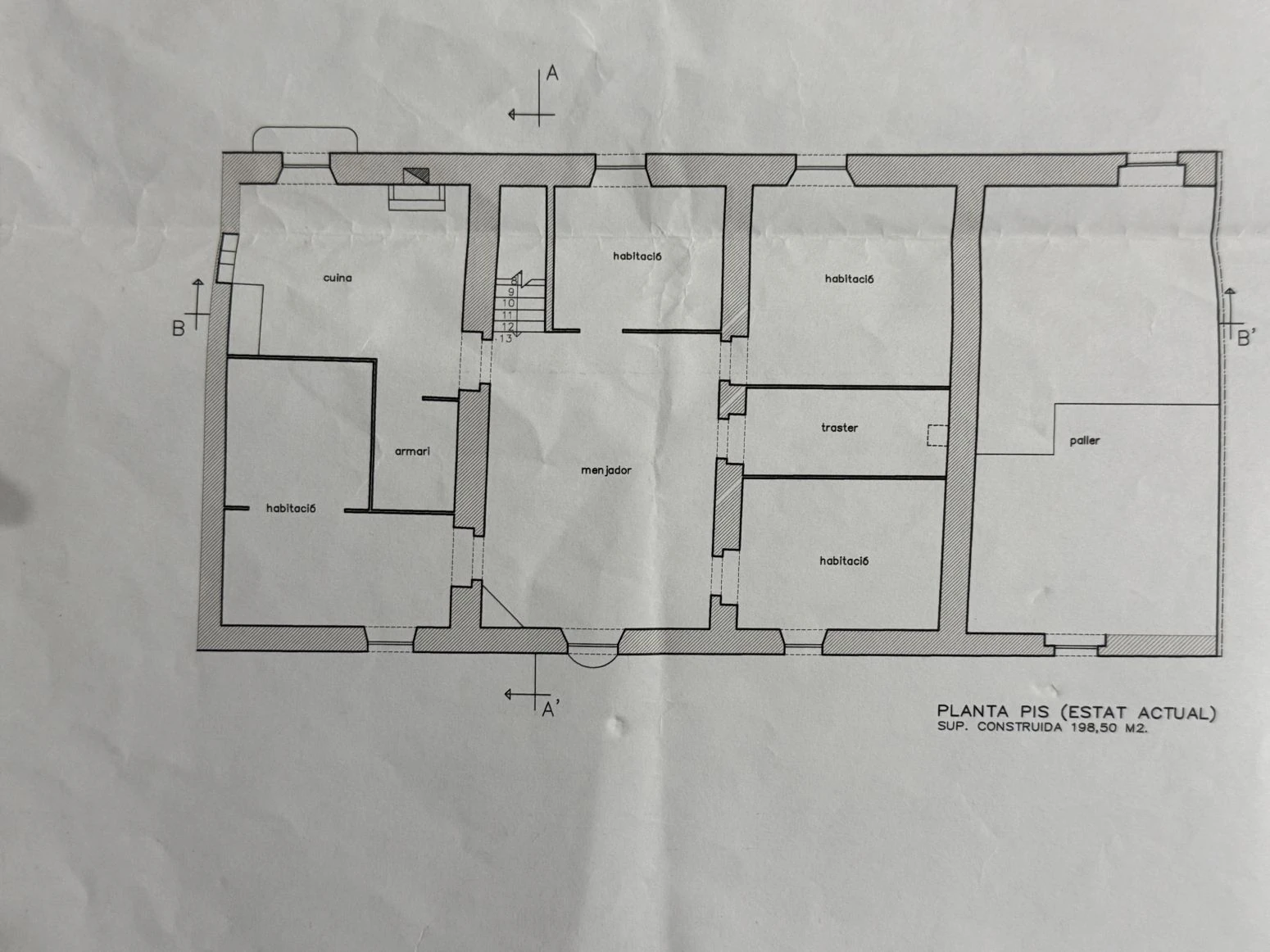 Histórica casa con terreno anexo en Mollet de Peralada con