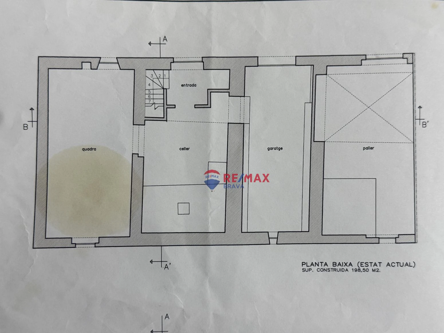Histórica casa con terreno anexo en Mollet de Peralada con