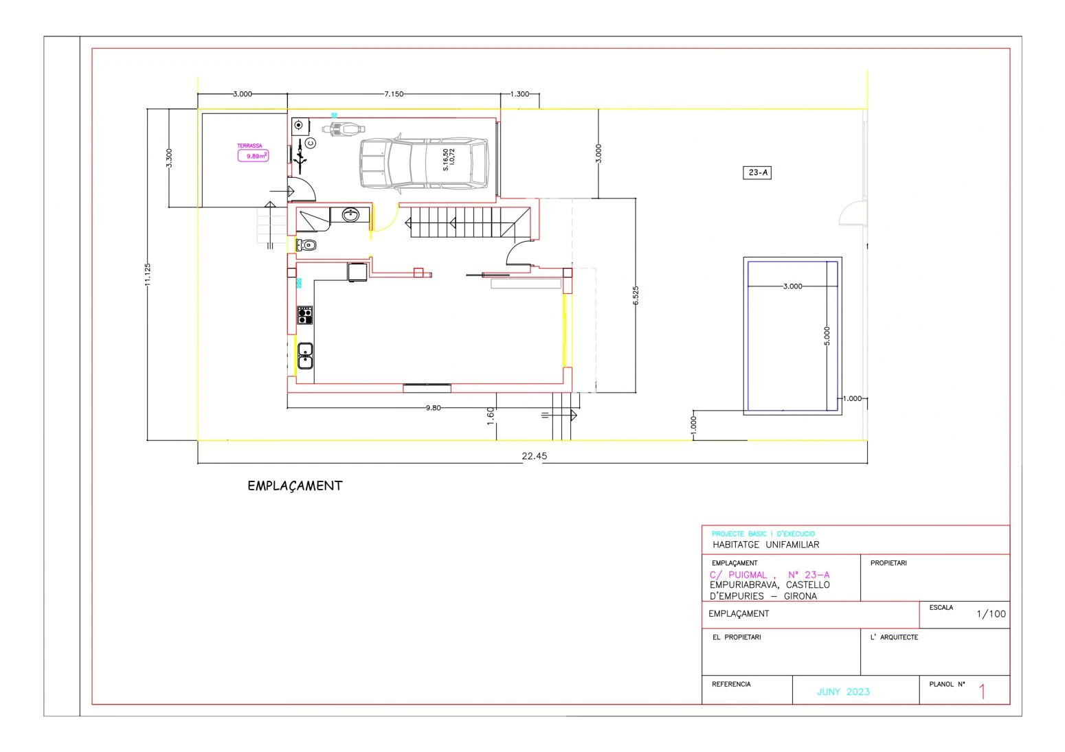 Casa con piscina en Empuriabrava de 175 m2