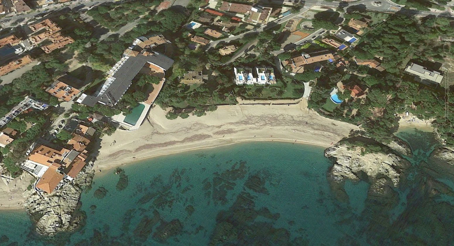 Terreno en primera linea de playa en Platja d'aro