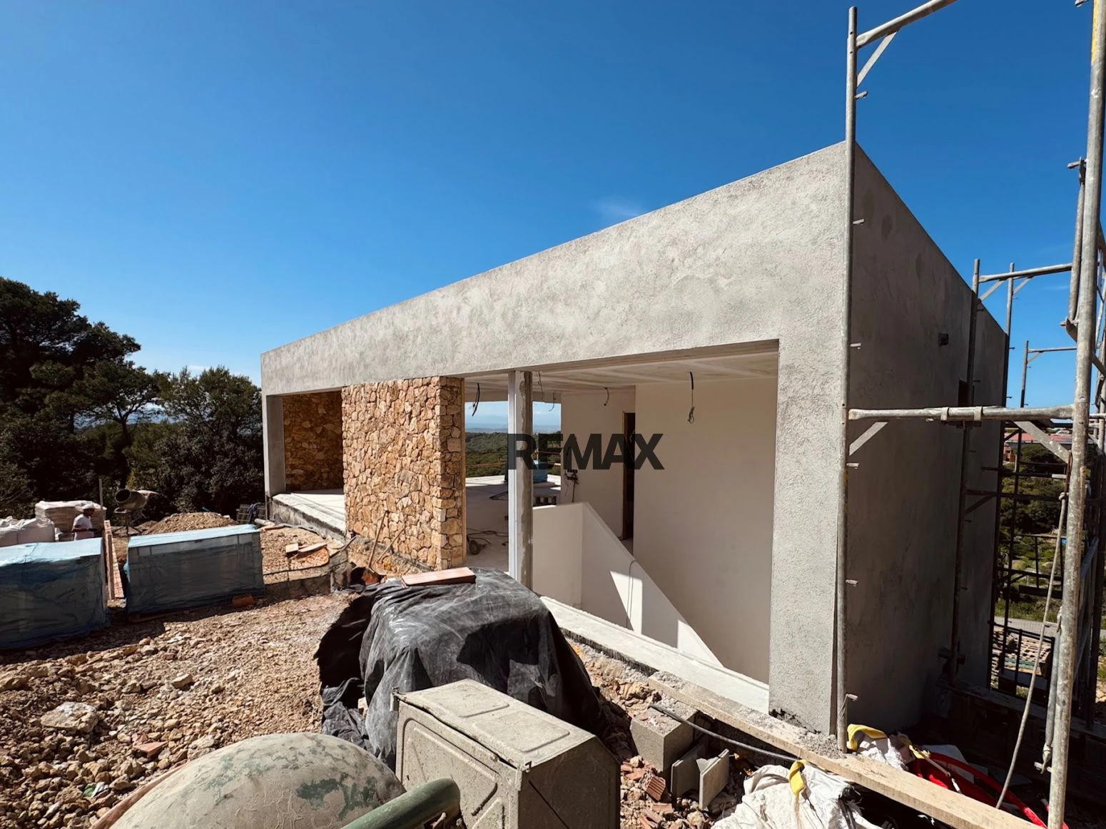 Exclusiva villa contemporánea en construcción con vistas al mar en Begur