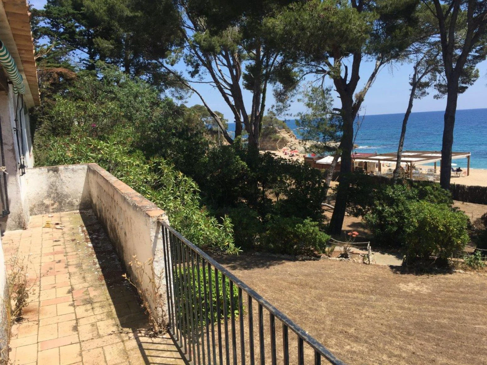 Terreno en primera linea de playa en Platja d'aro