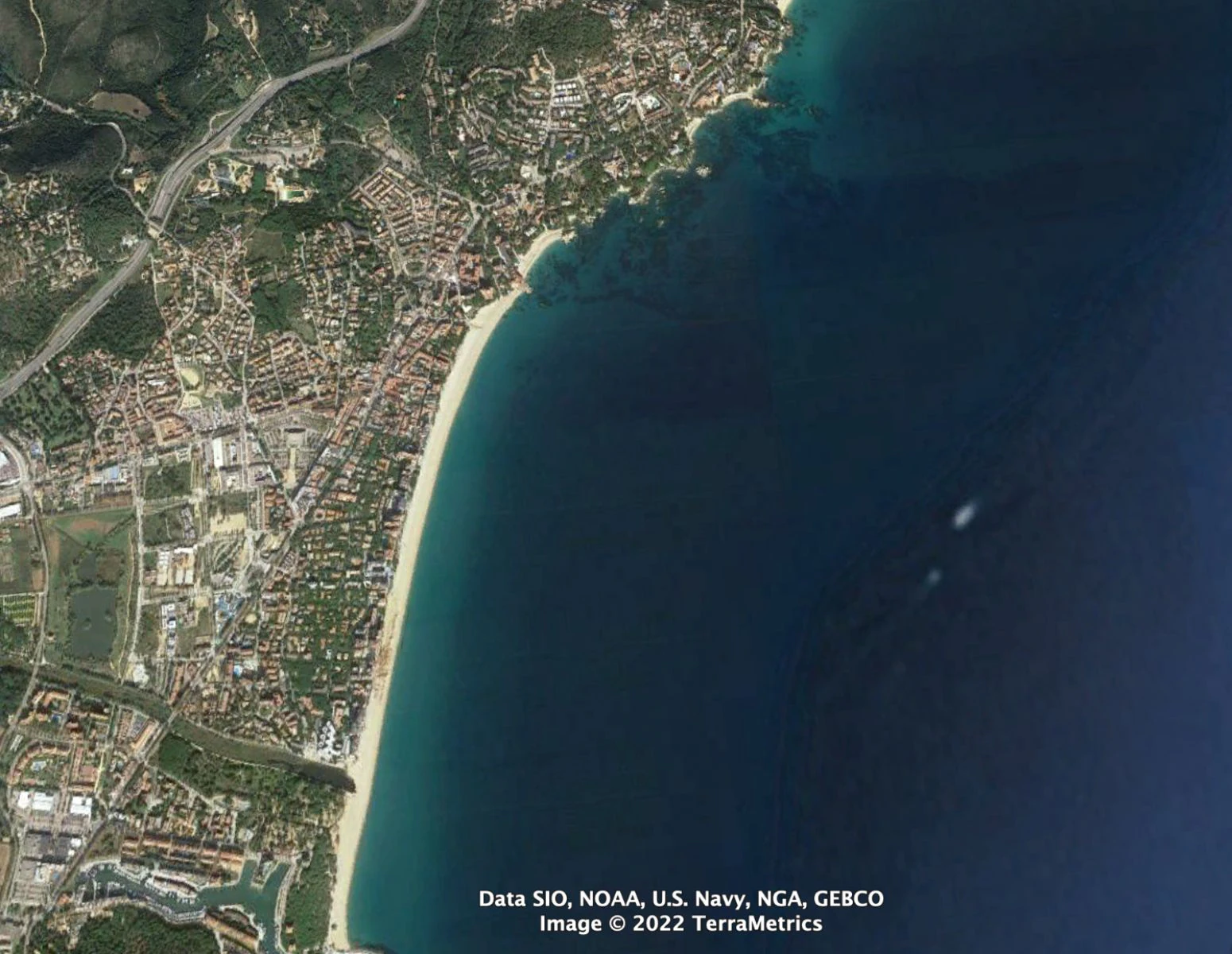 Terreno en primera linea de playa en Platja d'aro