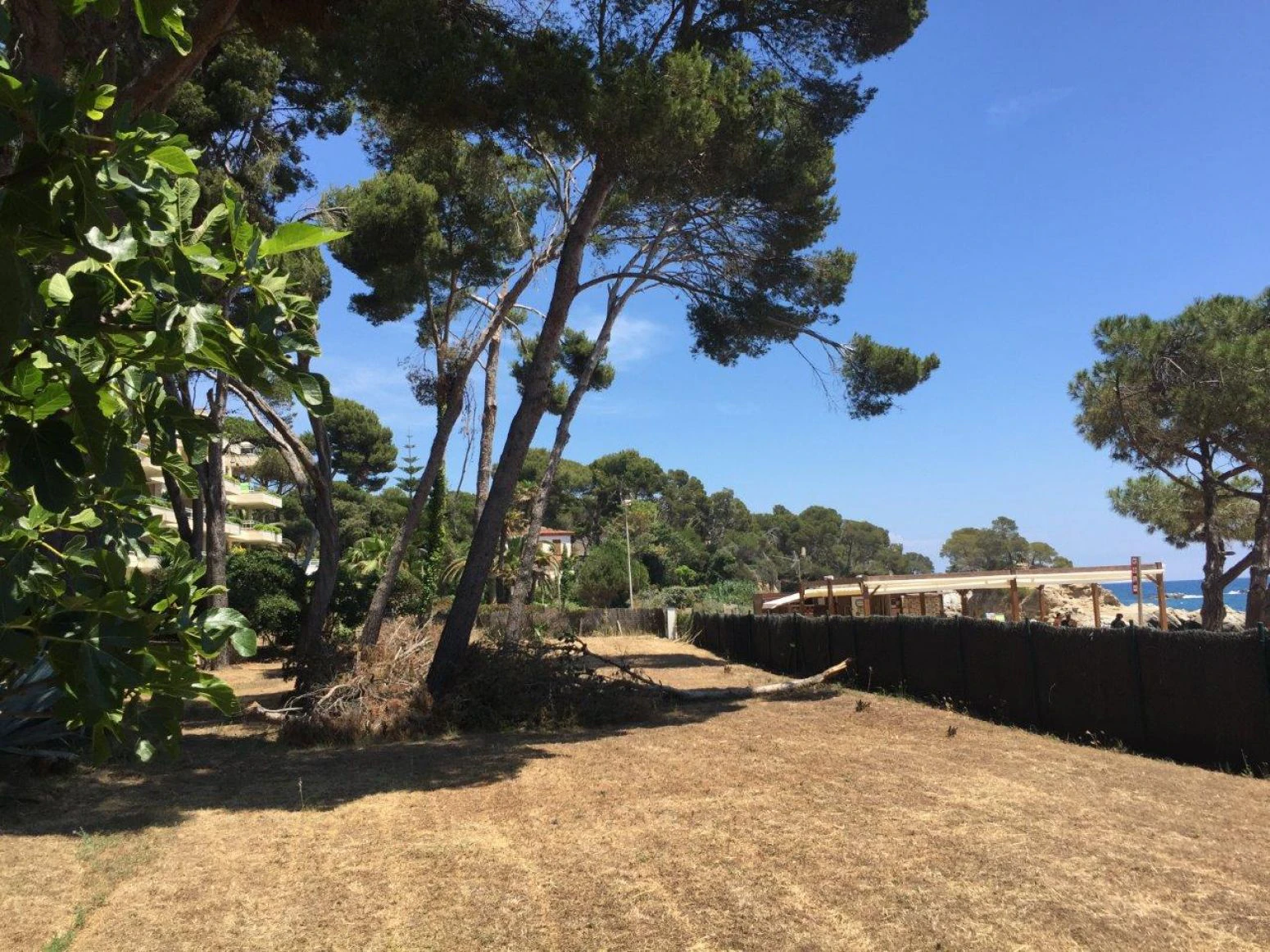 Terreno en primera linea de playa en Platja d'aro