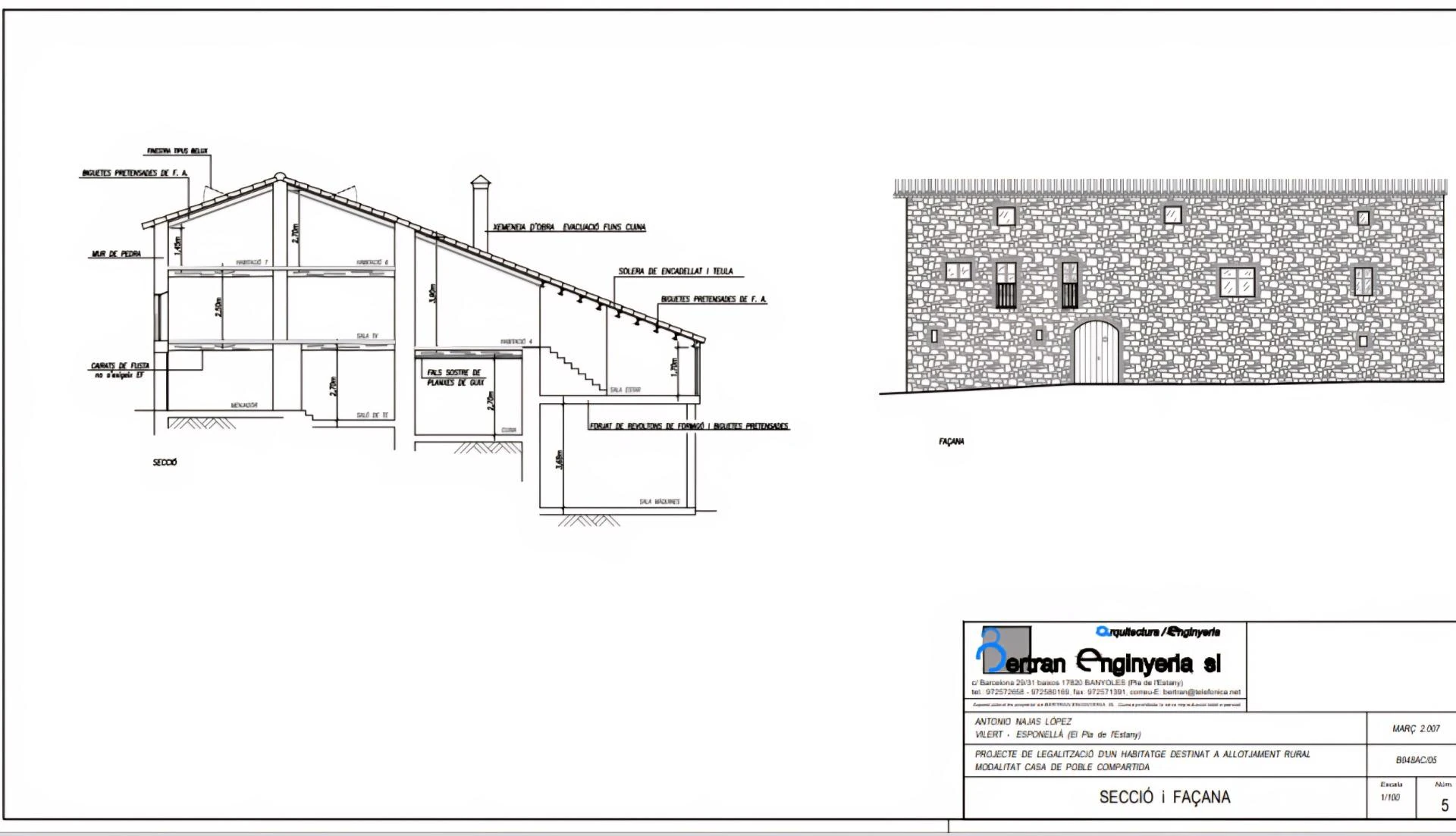 Casa de pueblo con encanto y más de 500 m² entre el Pla de l’Estany y l’Alt Empordà con licencia turística