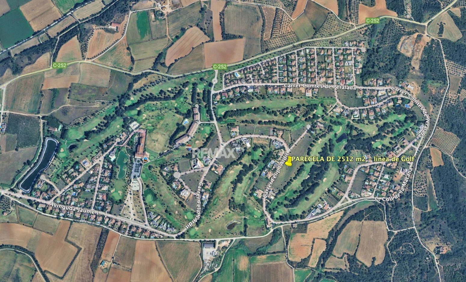 Exclusiva Parcela de 2.512 m² en Primera Línea de Golf en Peralada