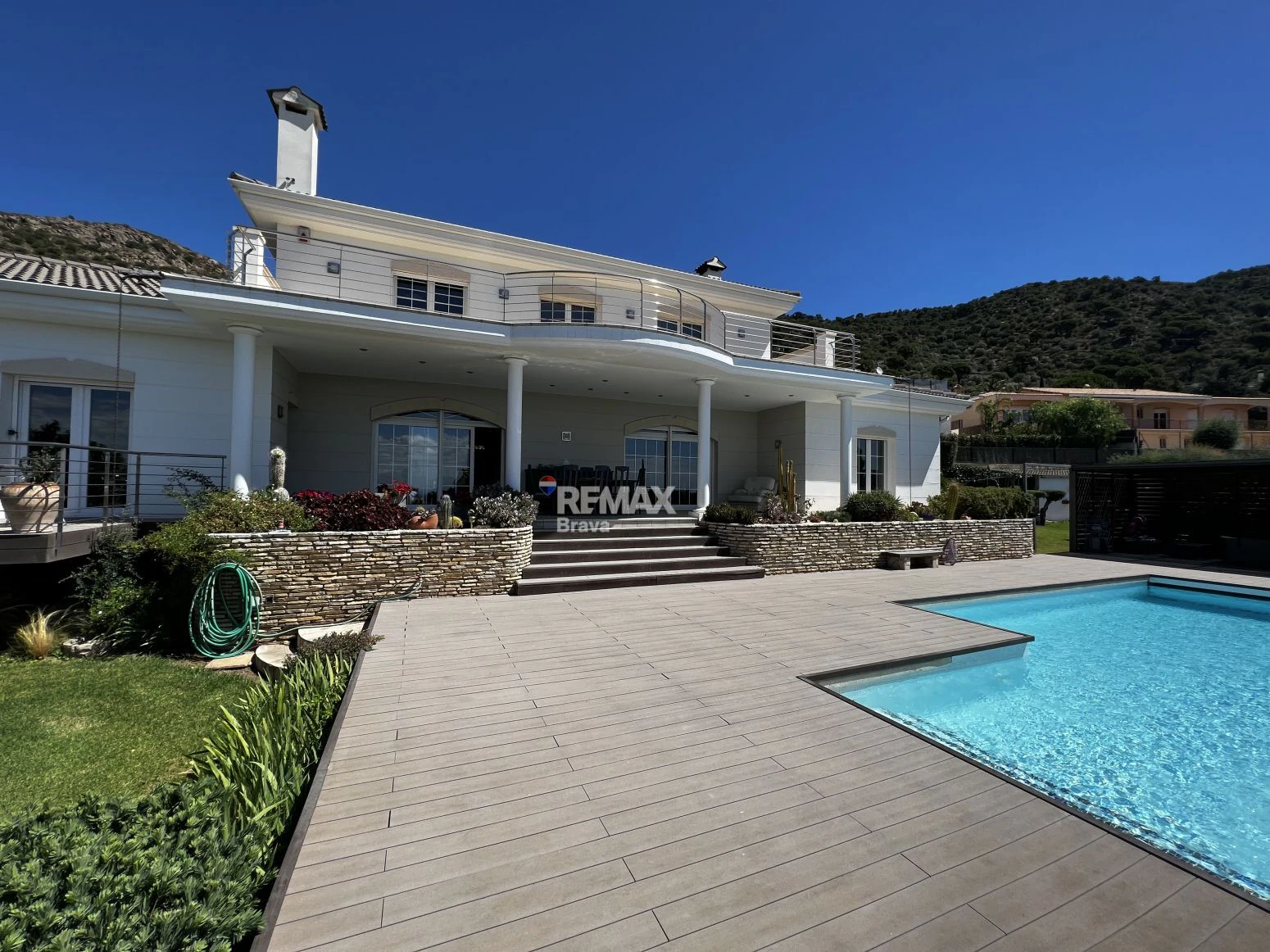 Pau · Exclusiva villa de lujo con vistas panorámicas al mar y gran parcela privada