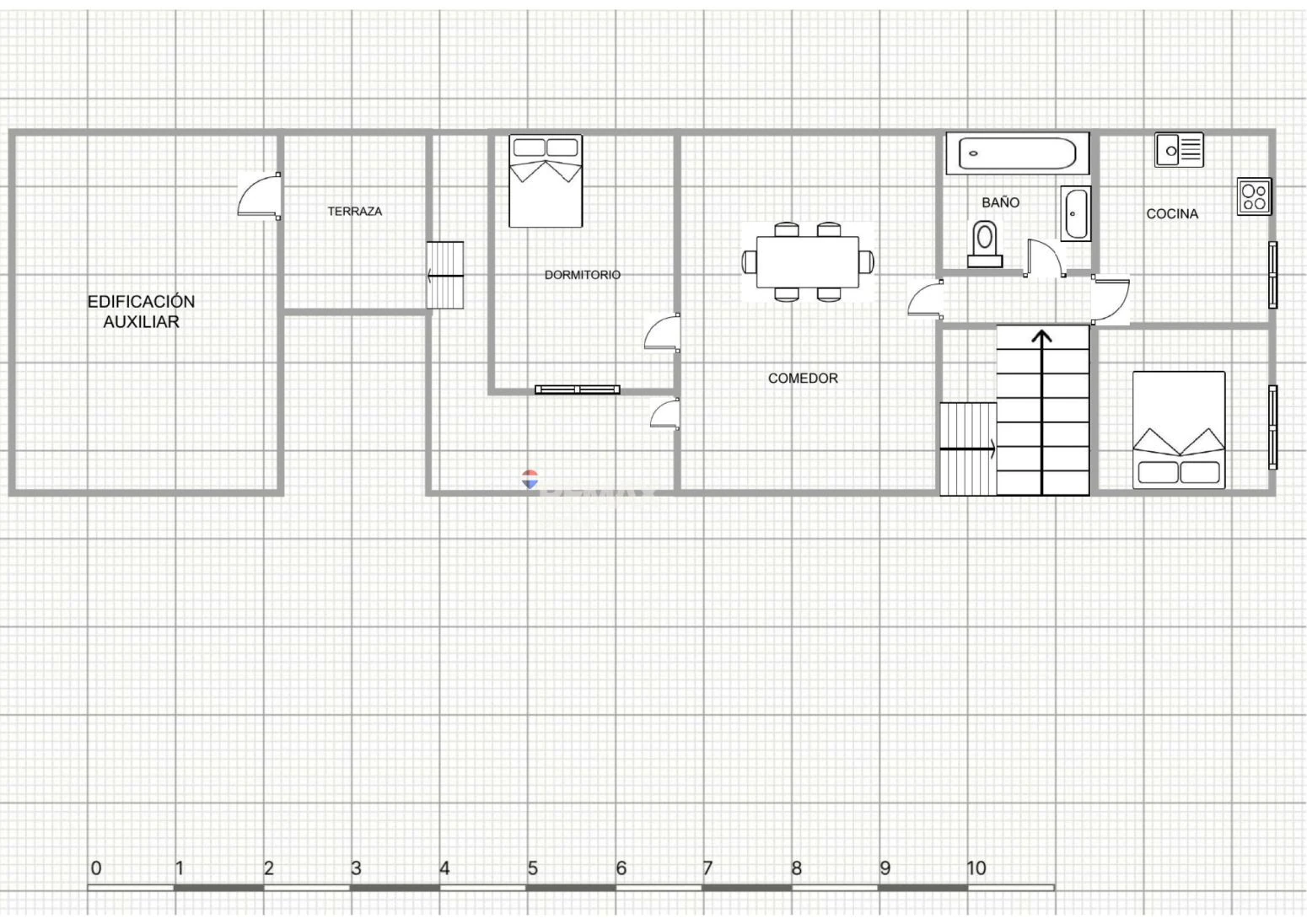 L'Armentera | Casa de pueblo de 192 m² con patio, terraza y gran potencial