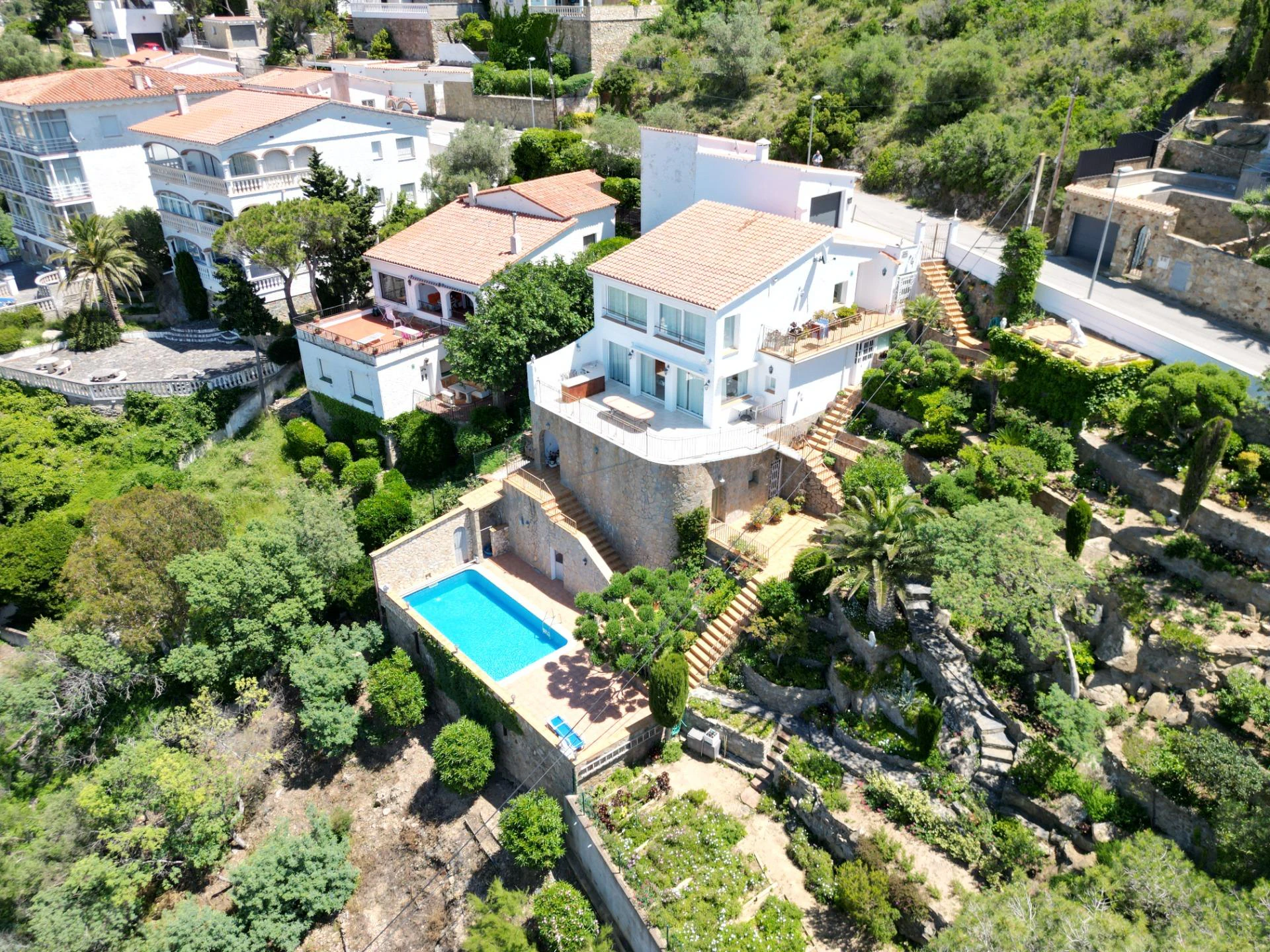 Roses | Villa mediterránea con vistas espectaculares al mar en Puig Rom