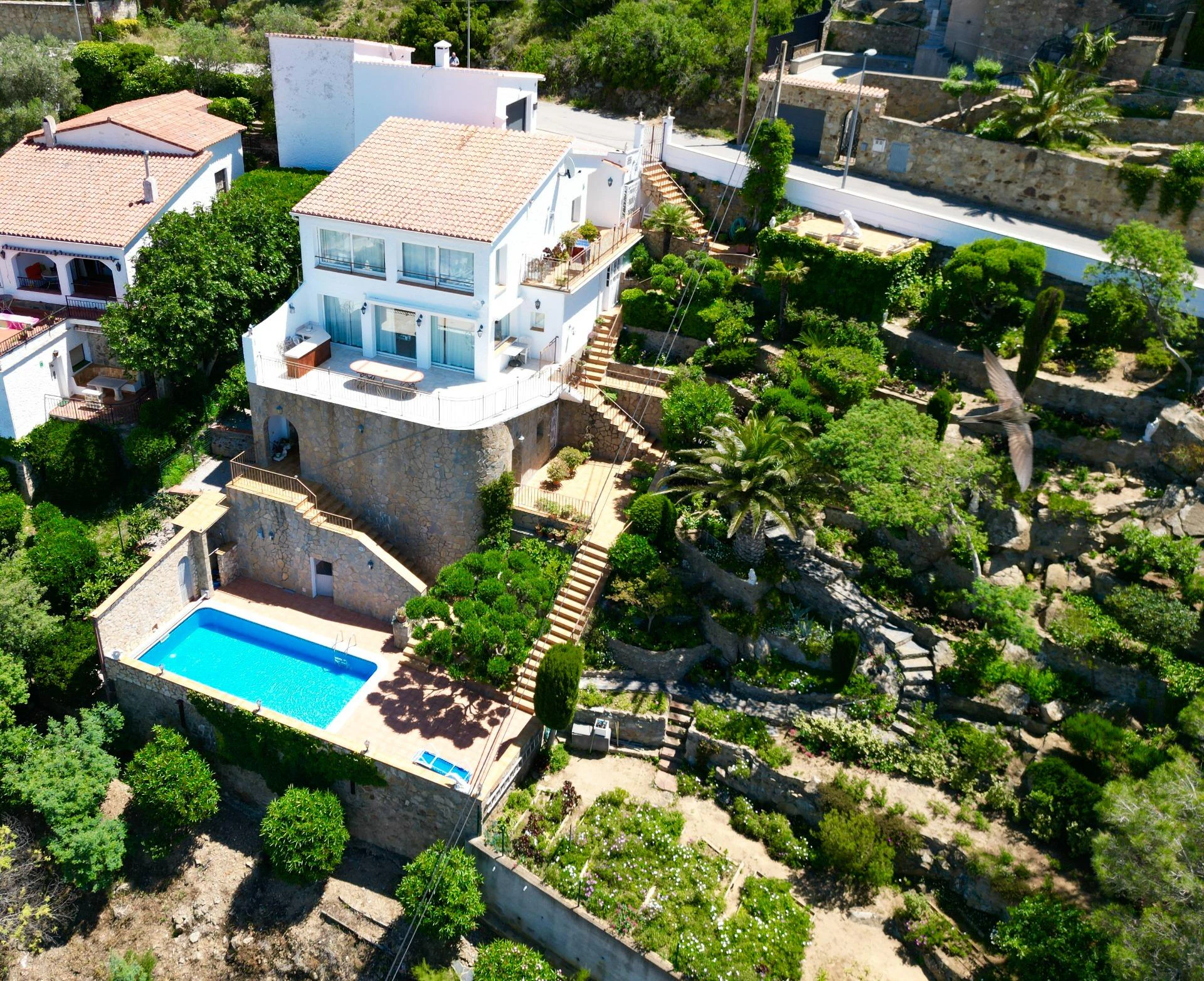 Roses | Villa mediterránea con vistas espectaculares al mar en Puig Rom