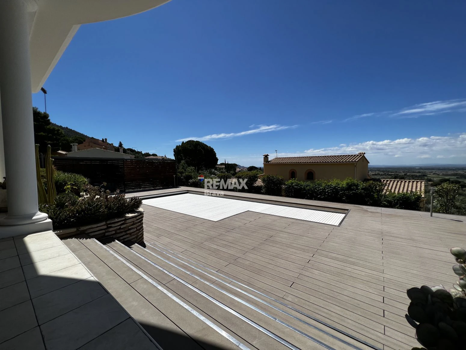 Pau · Exclusiva villa de lujo con vistas panorámicas al mar y gran parcela privada