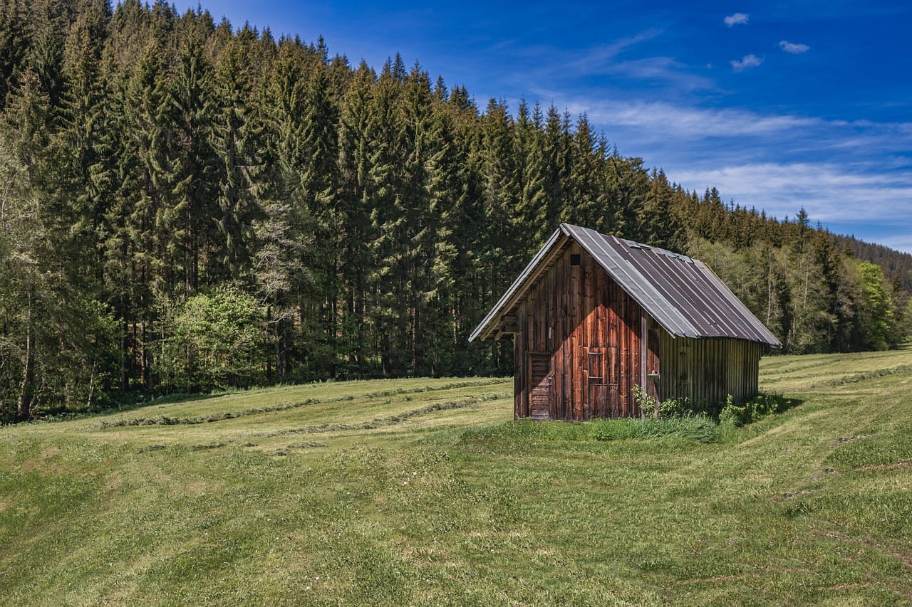 Legal aspects of building a wooden tool shed on rural land