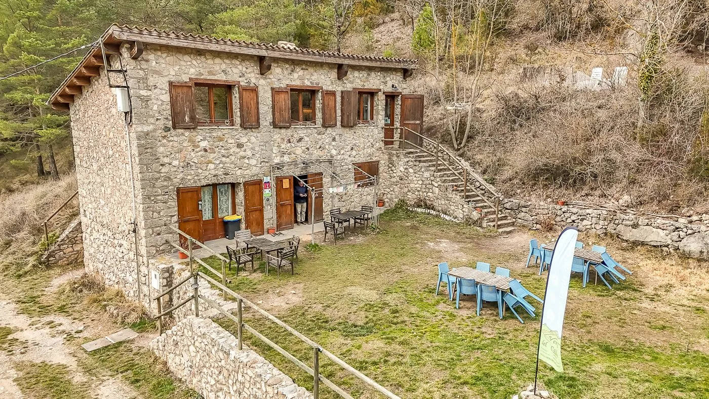 1750 - Domaine avec mas + refuge de montagne