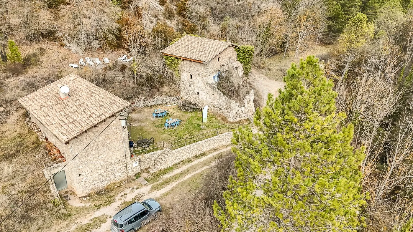 1750 - Domaine avec mas + refuge de montagne