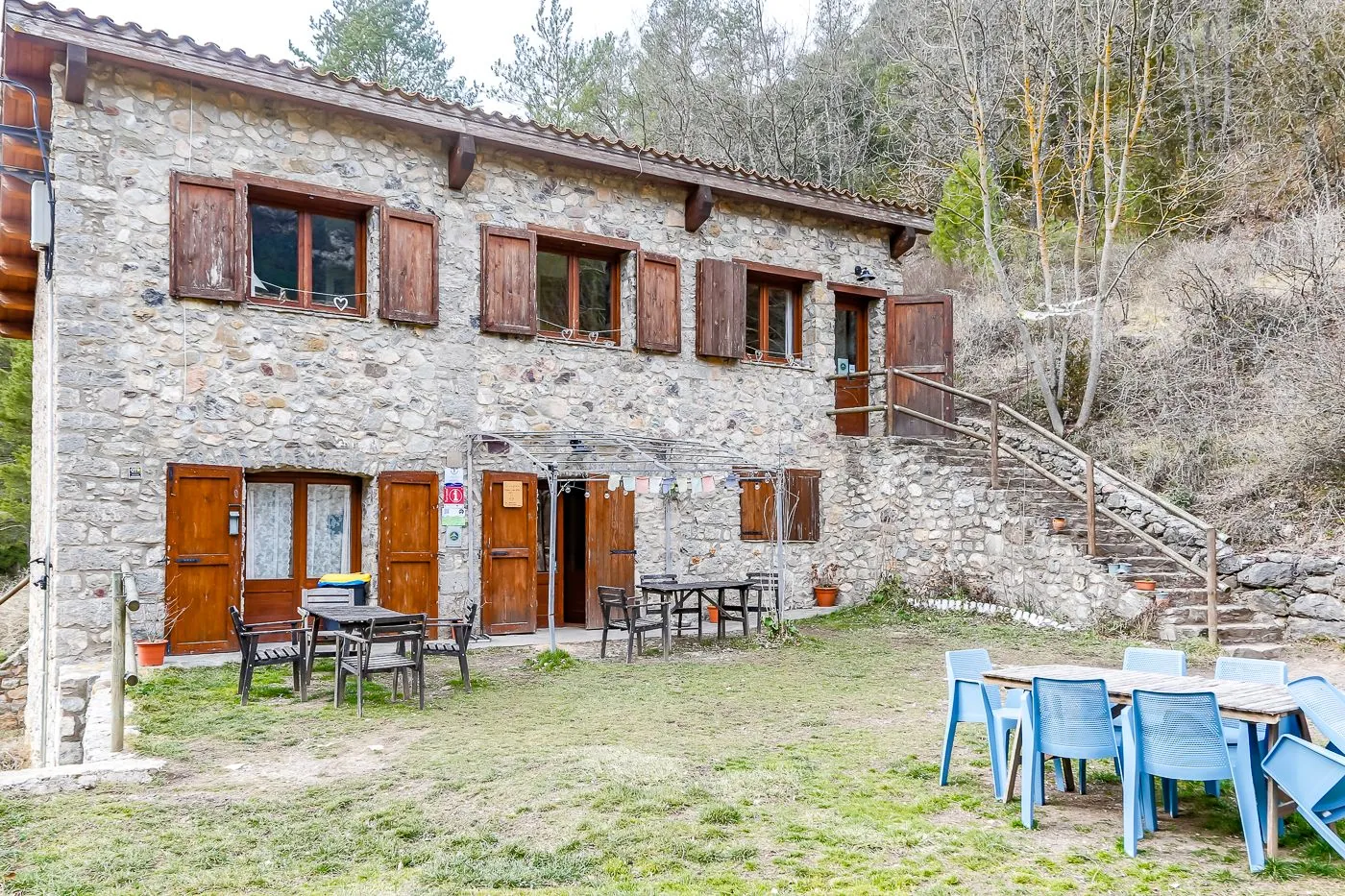 1750 - Domaine avec mas + refuge de montagne