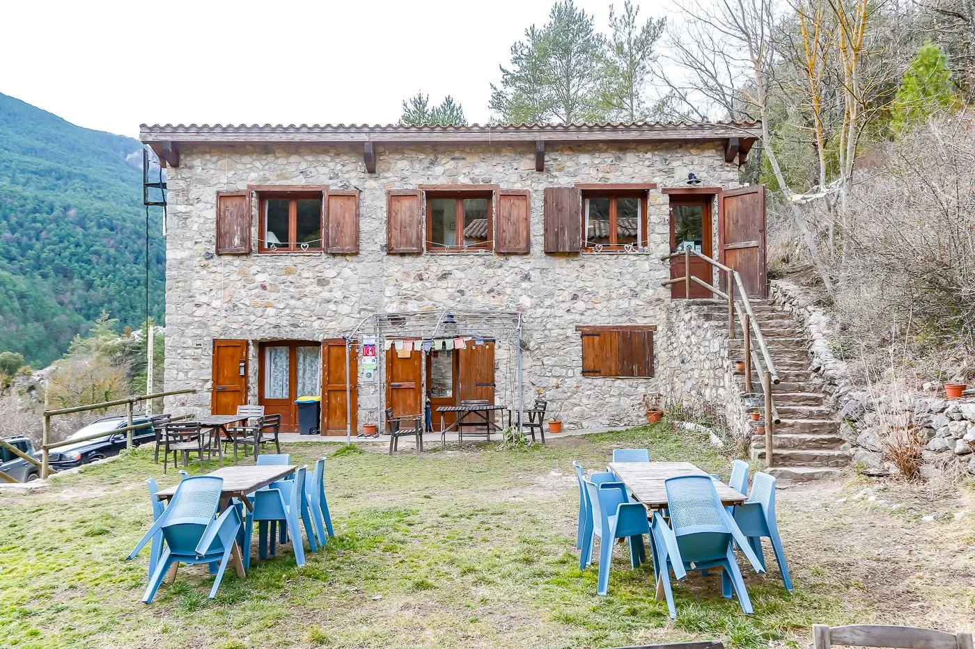 1750 - Domaine avec mas + refuge de montagne