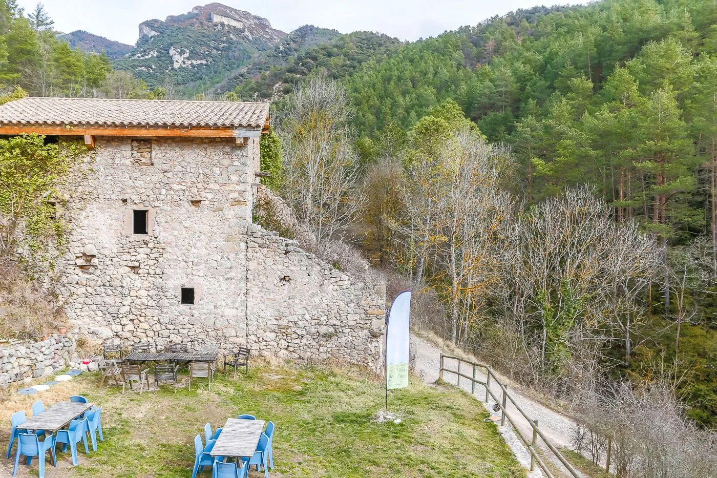 1750 - Domaine avec mas + refuge de montagne