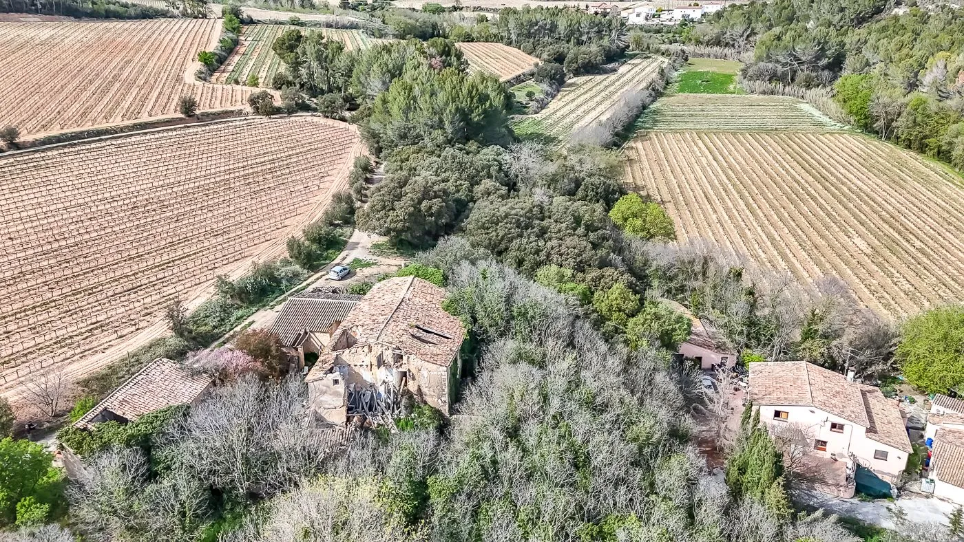 4564 - Masía a reformar con viña en Sant Martí Sarroca