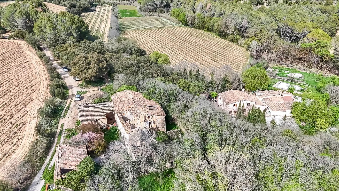 4564 - Masía a reformar con viña en Sant Martí Sarroca