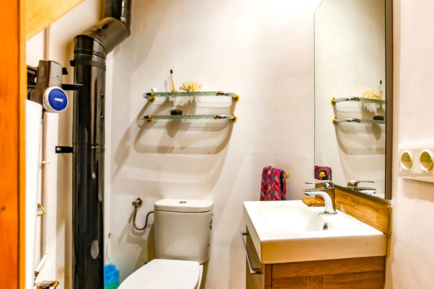 Unique opportunity with two independent homes and a small pool.